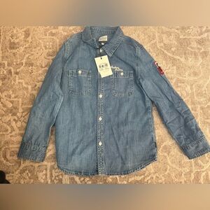 Boys Jean Academy Rookie Button Down Size 10 NWT